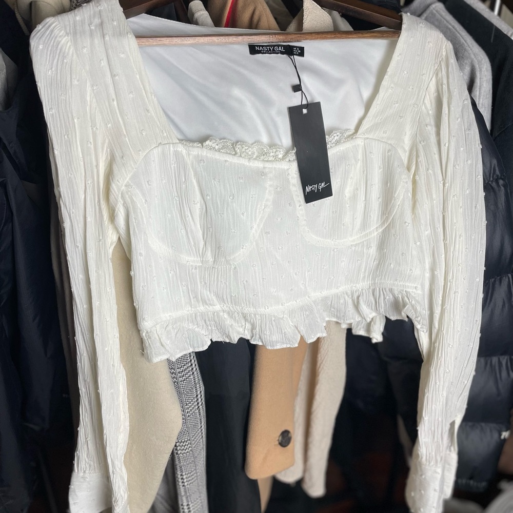 💜 NEW NASTYGAL White top
